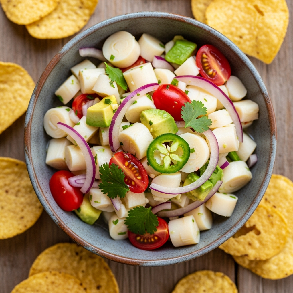 Vegan Hearts of Palm Ceviche