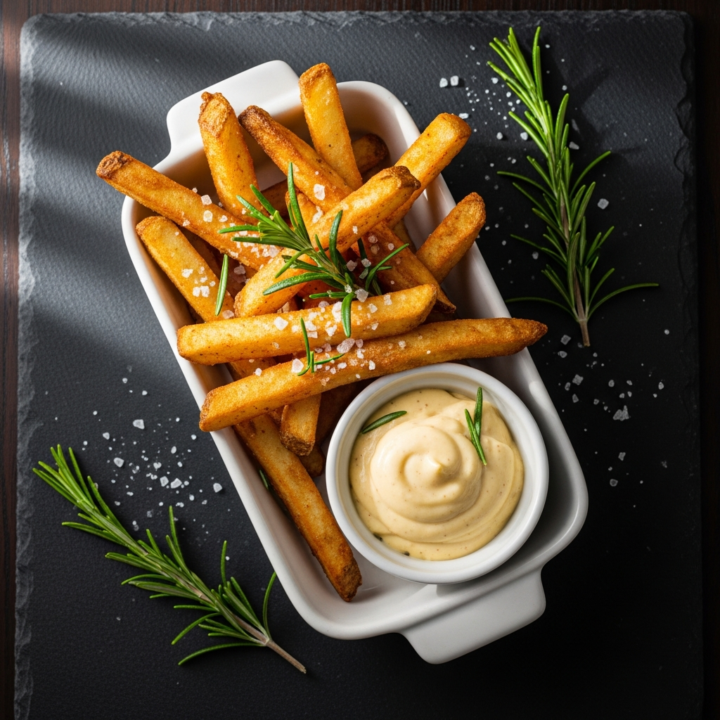 Vegan Toaster Oven Air Fryer French Fries