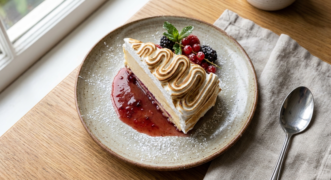 Vegan Half Baked Alaska