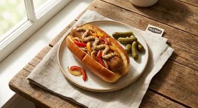 Microwave Field Roast Italian Sausage Dog