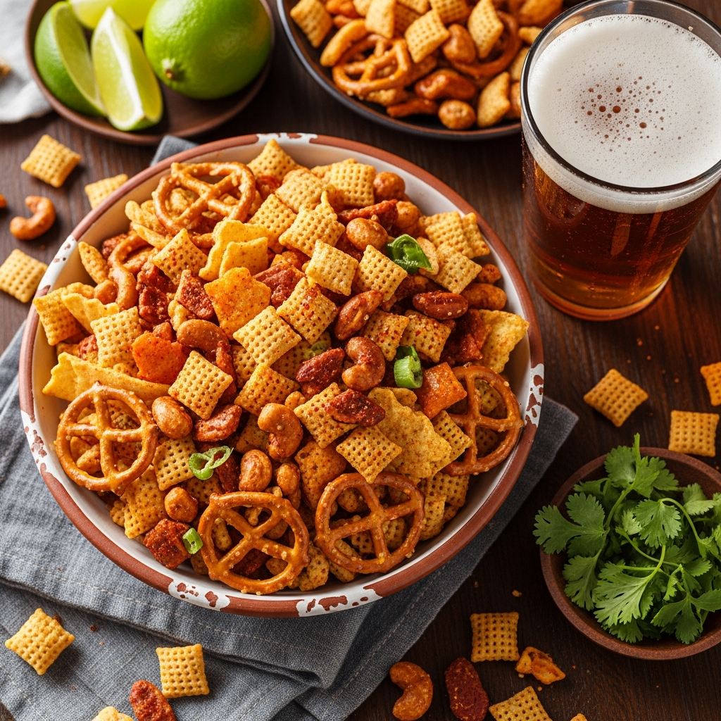 Type-Checked Tex-Mex Chex Mix