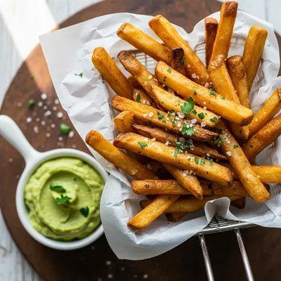 Vegan Toaster Oven Air Fryer French Fries