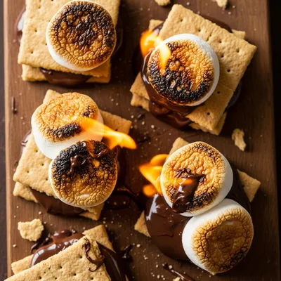 Classic Vegan S'mores