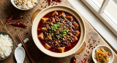 Authentic Vegan Sichuan Mapo Tofu
