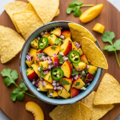 Fresh Peach Salsa