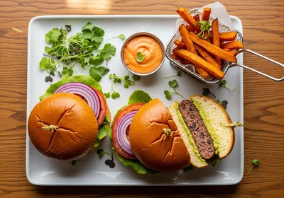 Error-Handling Black Bean Burgers