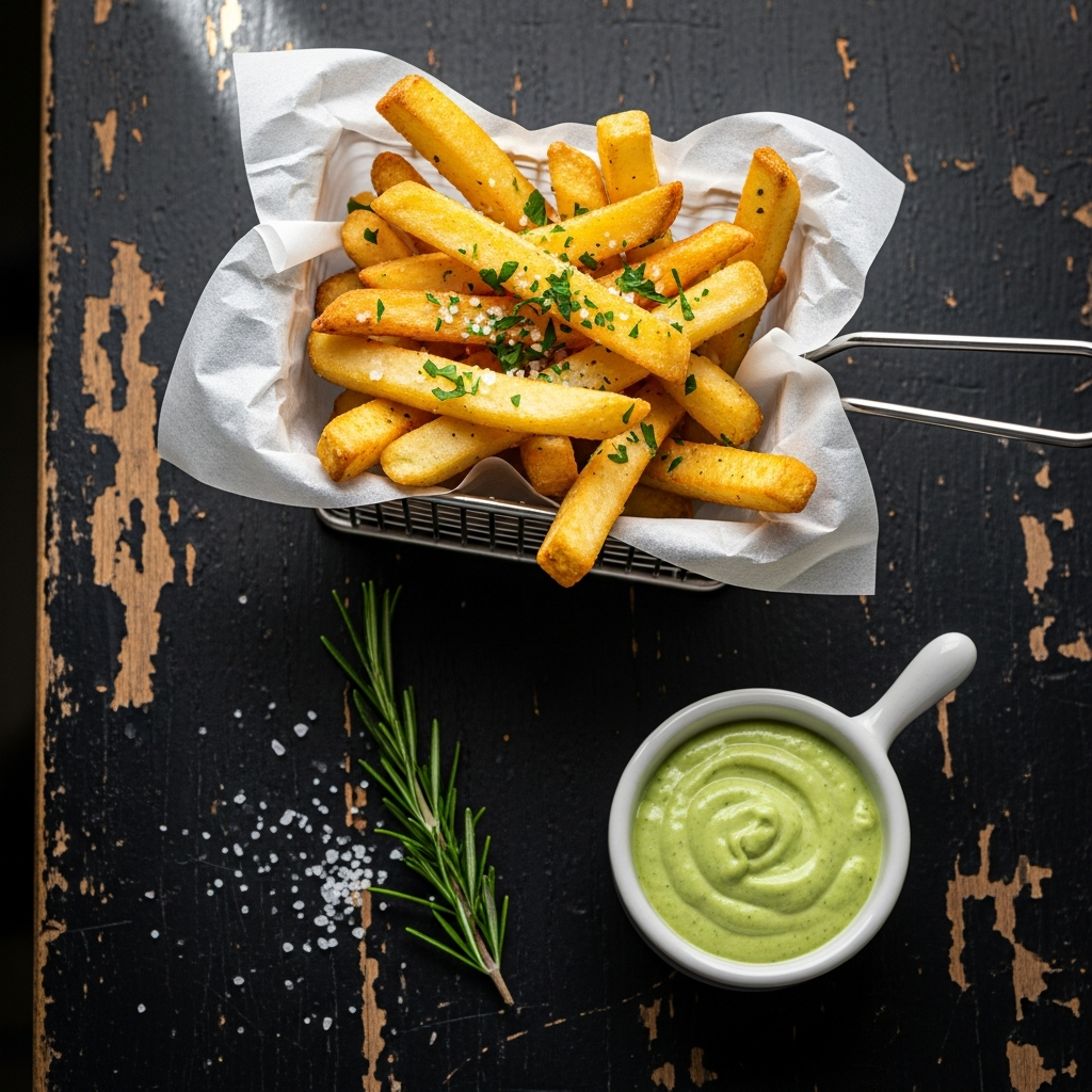 Vegan Toaster Oven Air Fryer French Fries