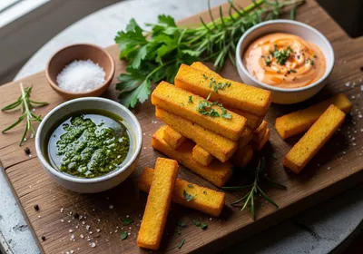 Vegan Polenta Fries